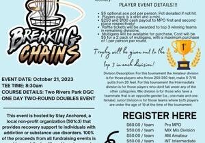 2nd annual Breaking Chains fundraiser set for October 21