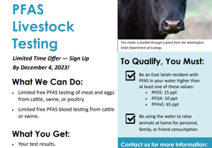 East Selah residents eligible for free livestock PFAS testing