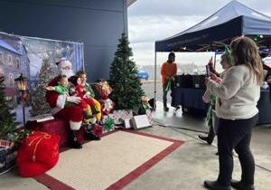 Santa Claus visiting Kennewick Irrigation District