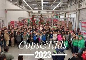 The 2023 Cops and Kids event allows kids to shop for Christmas presents for their families