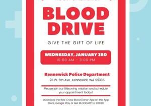 City of Kennewick hosting blood drive with Red Cross