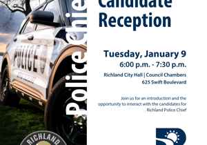 Public invited to meet Richland police chief candidates