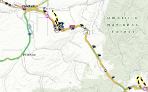 I-84 reopened in Eastern Oregon after crash, snow