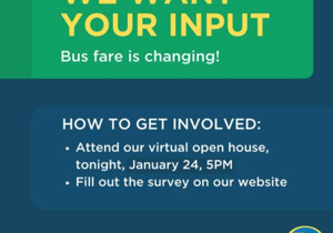 Ben Franklin Transit seeks community input on proposed rate changes