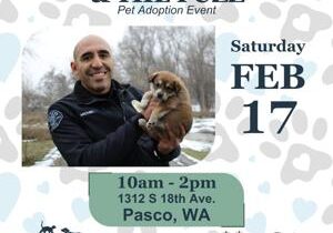 Tri-Cities Animal Shelter hosting adoption event with Pasco Police