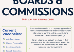 City of Kennewick looking to fill vacancies on boards, commissions