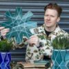 Inventor designs world’s first self-watering origami plant pot