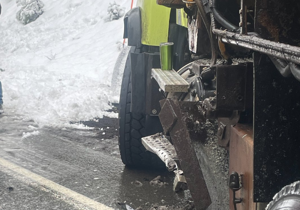 Truck, snowplow crash on Snoqualmie, drivers urged to finish winter safely