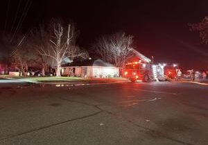 15th Avenue closed near Shoshone Street as Pasco Fire responds to late-night garage fire