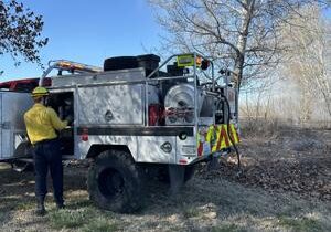 Controlled burn in Finley gets out of control, burns half an acre