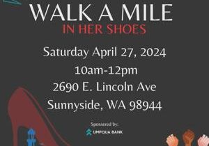 ‘Walk A Mile in Her Shoes’ in Sunnyside for Sexual Assault Awareness Month