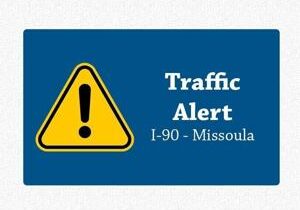 MDT restricting I-90 traffic near Missoula to one lane on May 30 for guardrail repairs
