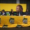 S. African parliament meets to re-elect weakened ANC president