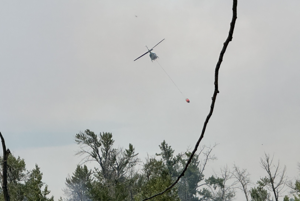 Wildfire in Selah Gap still burning