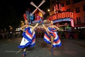 Paris’s Moulin Rouge inaugurates new windmill sails ahead of Olympics