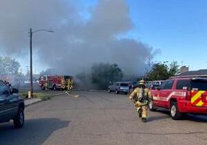 Home burning in Kennewick, police ask public to avoid area