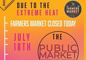 Extreme heat closes Kennewick Farmers Market