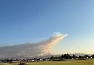 Black Canyon Fire burning 1,500 acres northwest of Naches, state mobilization authorized