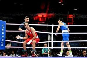 Gender row explodes after Algerian boxer’s 46-second win at Olympics