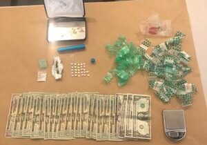 Police arrest man for trespassing and narcotic possession