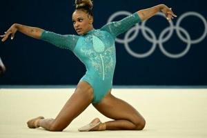 Biles bows to Brazil’s Olympics gymnastics floor queen Andrade