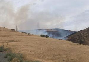 Wildfire burning 300 acres in Yakima County, level 3 (GO NOW) evacuations in place