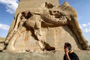 The stone-eaters that threaten Iran’s ancient Persepolis