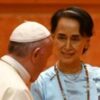 Pope offers refuge to Myanmar’s jailed Suu Kyi: report