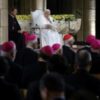 Church must learn from abuse victims, Pope says on Belgium trip