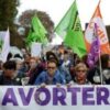 Hundreds rally in France in defence of abortion rights