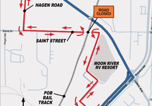 Traffic in Richland to be impacted by construction on Saint Street Railroad crossing