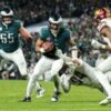 Hurts leads Eagles rally in win over Commanders