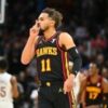 Young inspires Hawks to win over Cleveland