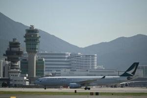 Hong Kong airport third runway takes off