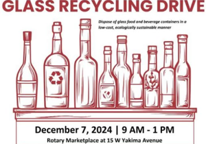 Glass recycling drive set for Dec. 7 in Downtown Yakima