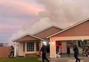 Residential structure fire in Pasco sends 1 to the hospital, fire under investigation