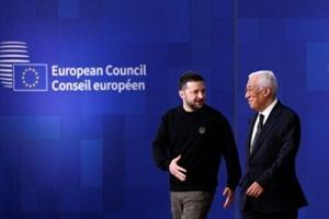 Zelensky says Trump and EU must work together to secure peace