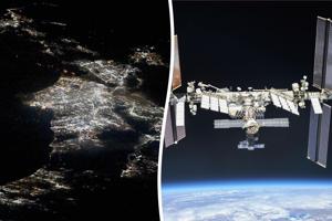 Astronaut shares view of Cali wildfires from space