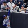 Two fans who grabbed Betts in World Series banned by MLB