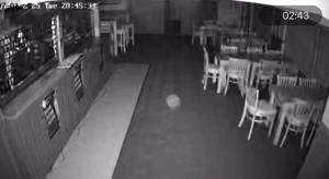 ‘Ghost’ orb caught on camera floating around bar after hours